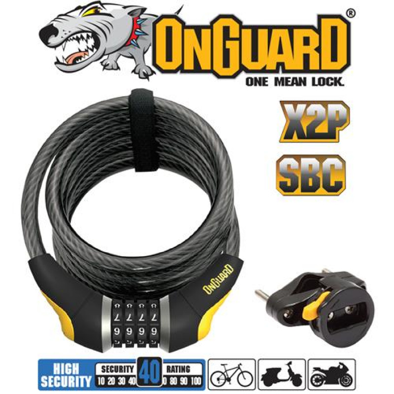 On Guard Doberman 12 Combo Lock